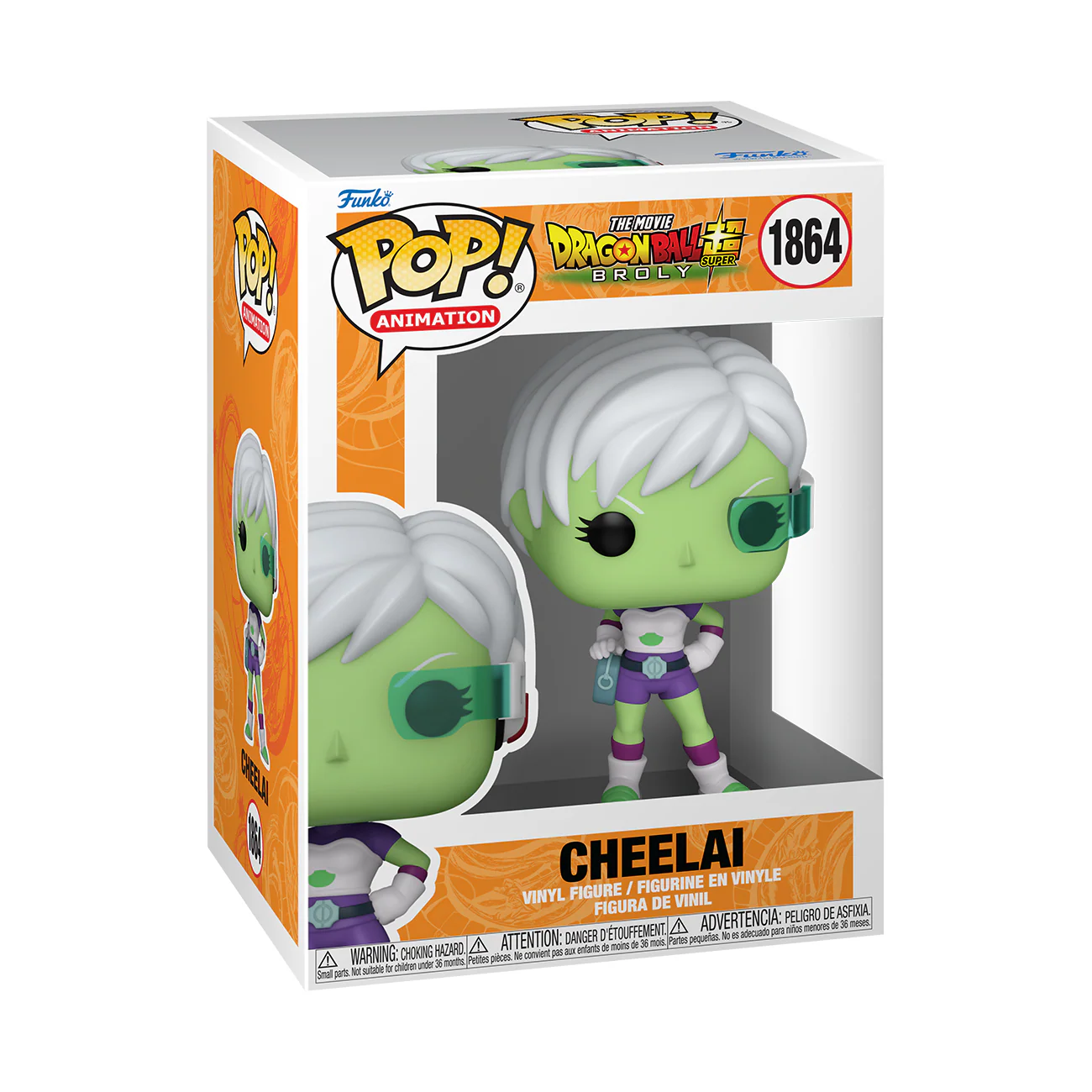 Cheelai Dragon Ball Super: Broly Funko Pop! Anime Vinyl Figure - Image 3