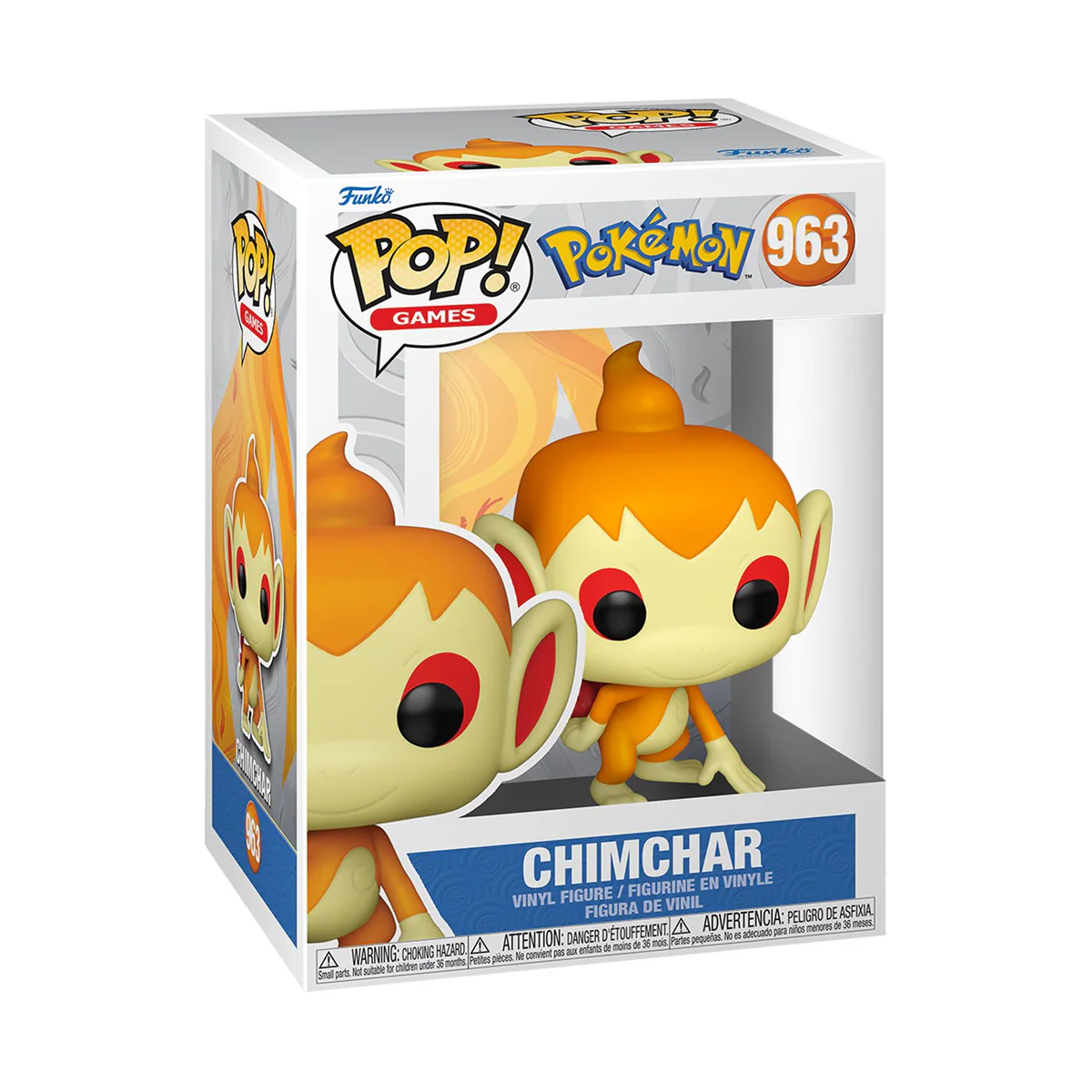 Chimchar Pokemon Funko Pop! Games Vinyl Figure - Image 2