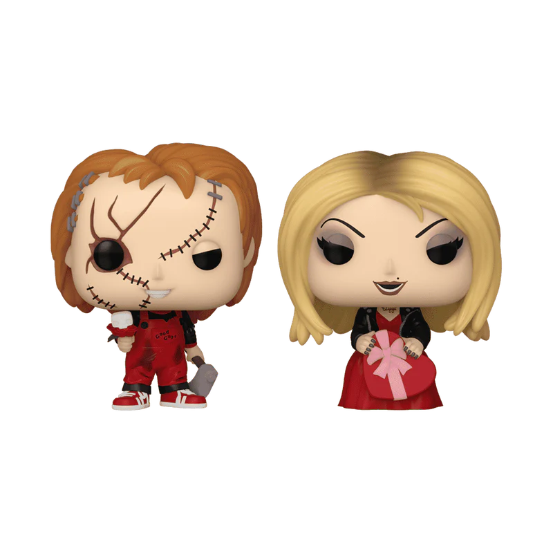 Chucky & Tiffany (Valentine) 2-Pack Chucky Funko Pocket Pop! Vinyl Figures