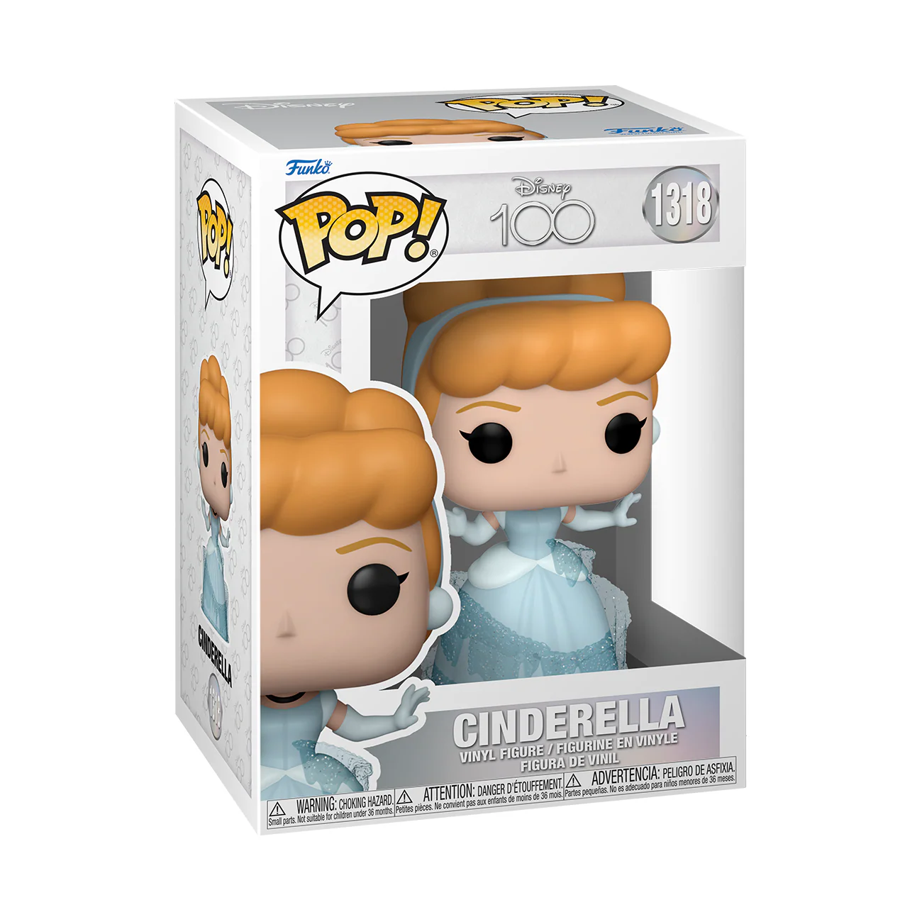 Cinderella Disney 100th Funko Pop! Disney Vinyl Figure