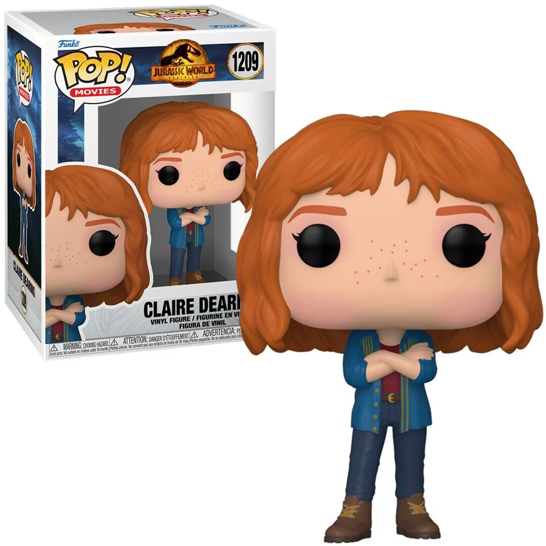 Claire Dearing Jurassic World Dominion Funko Pop! Movies Vinyl Figure