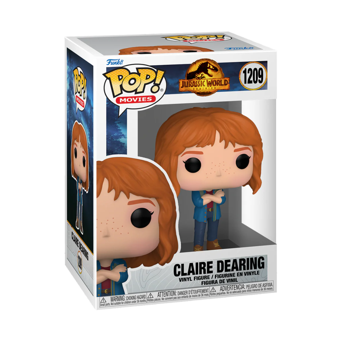 Claire Dearing Jurassic World Dominion Funko Pop! Movies Vinyl Figure - Image 2