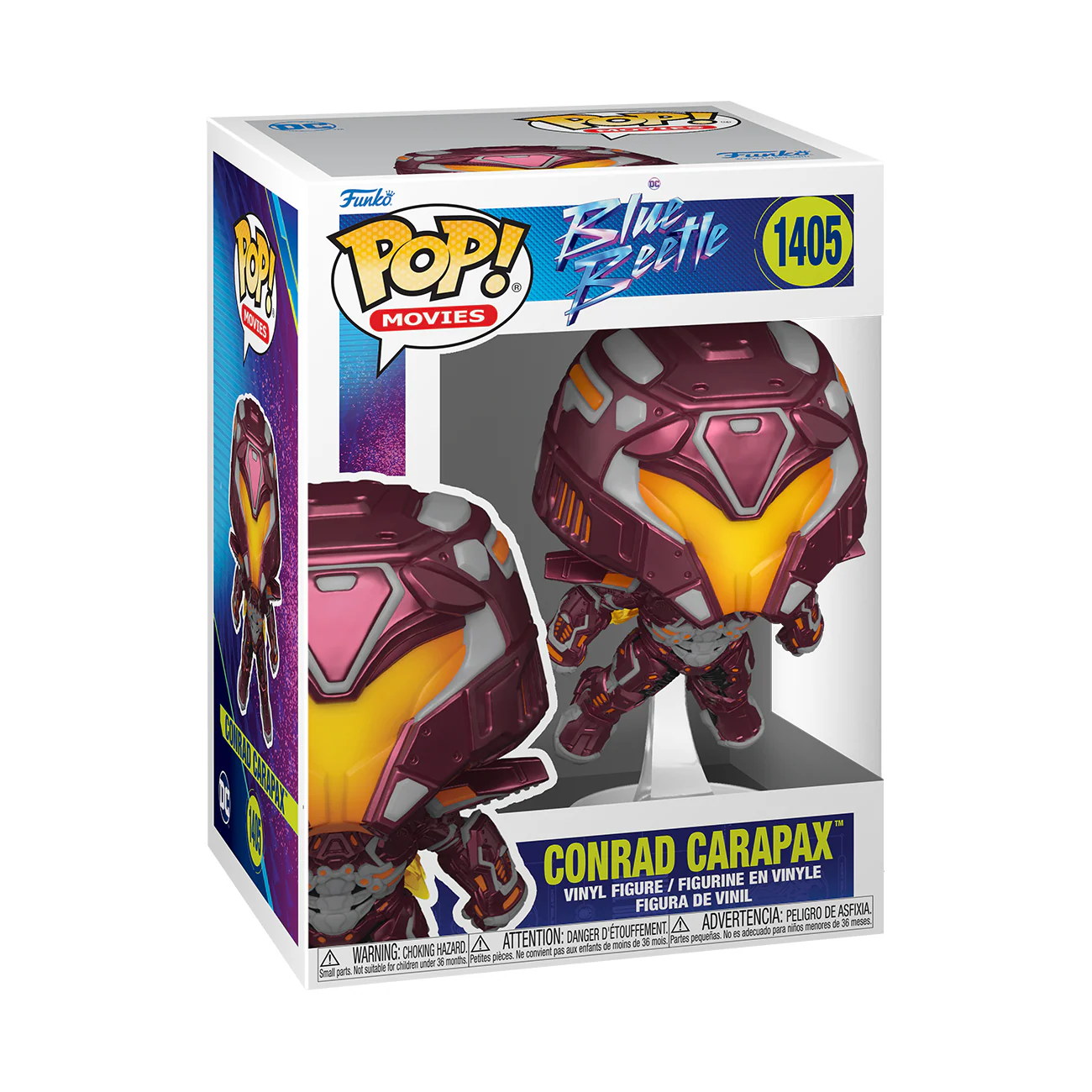 Conrad Carapax Blue Beetle Funko Pop! DC Comics Vinyl Figure - Image 3