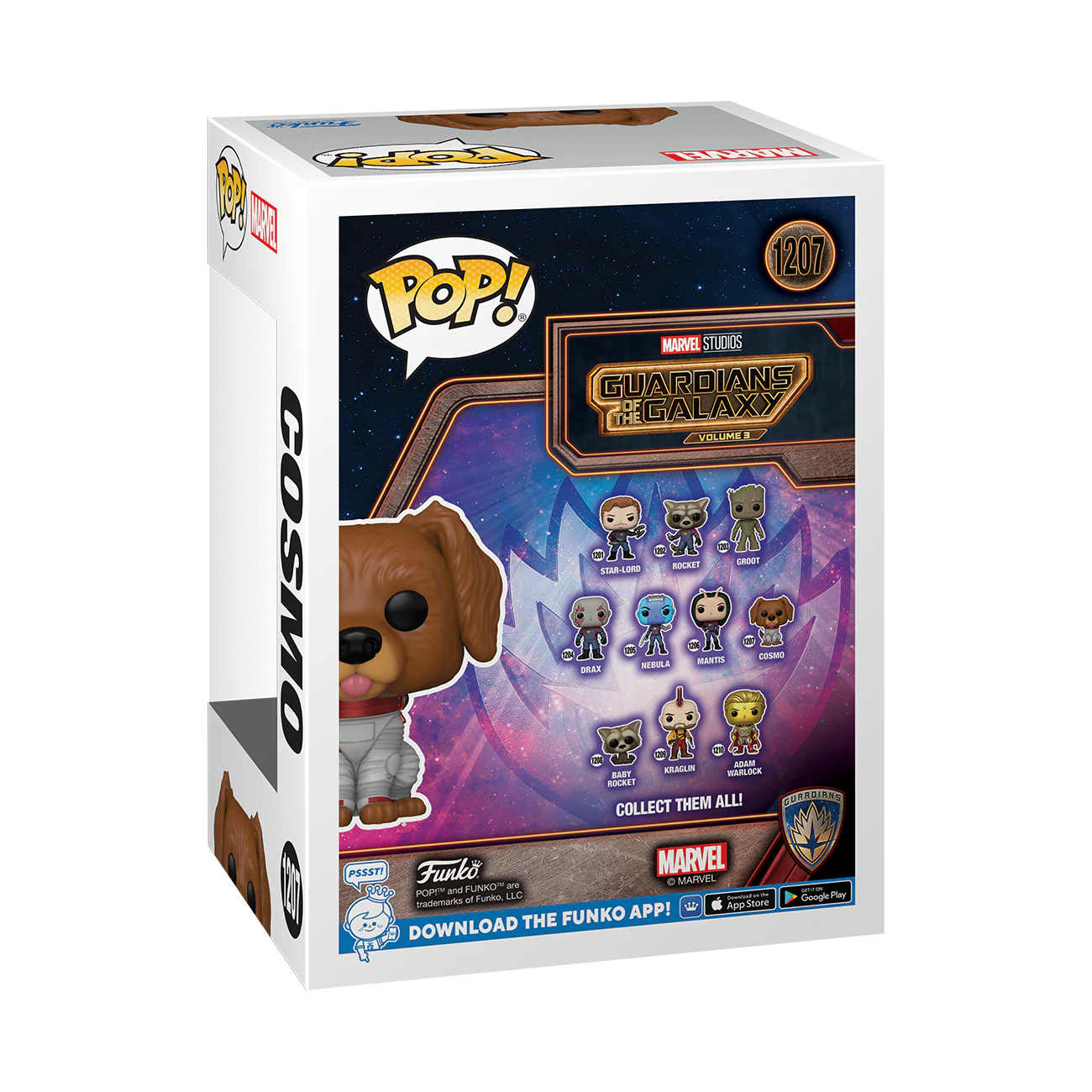 Cosmo GOTG Vol 3 Funko Pop! Marvel Vinyl Figure - Image 3