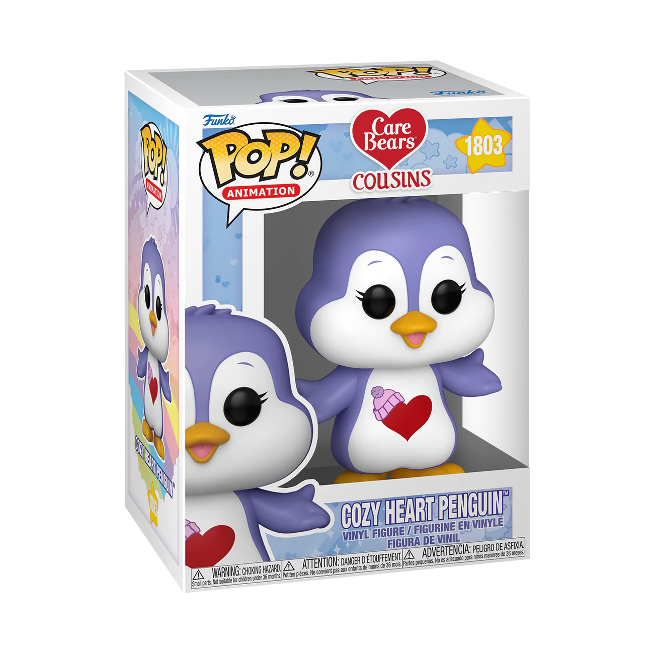 Cozy Heart Penguin Care Bears Cousins Funko Pop! Animation Vinyl Figure - Image 2
