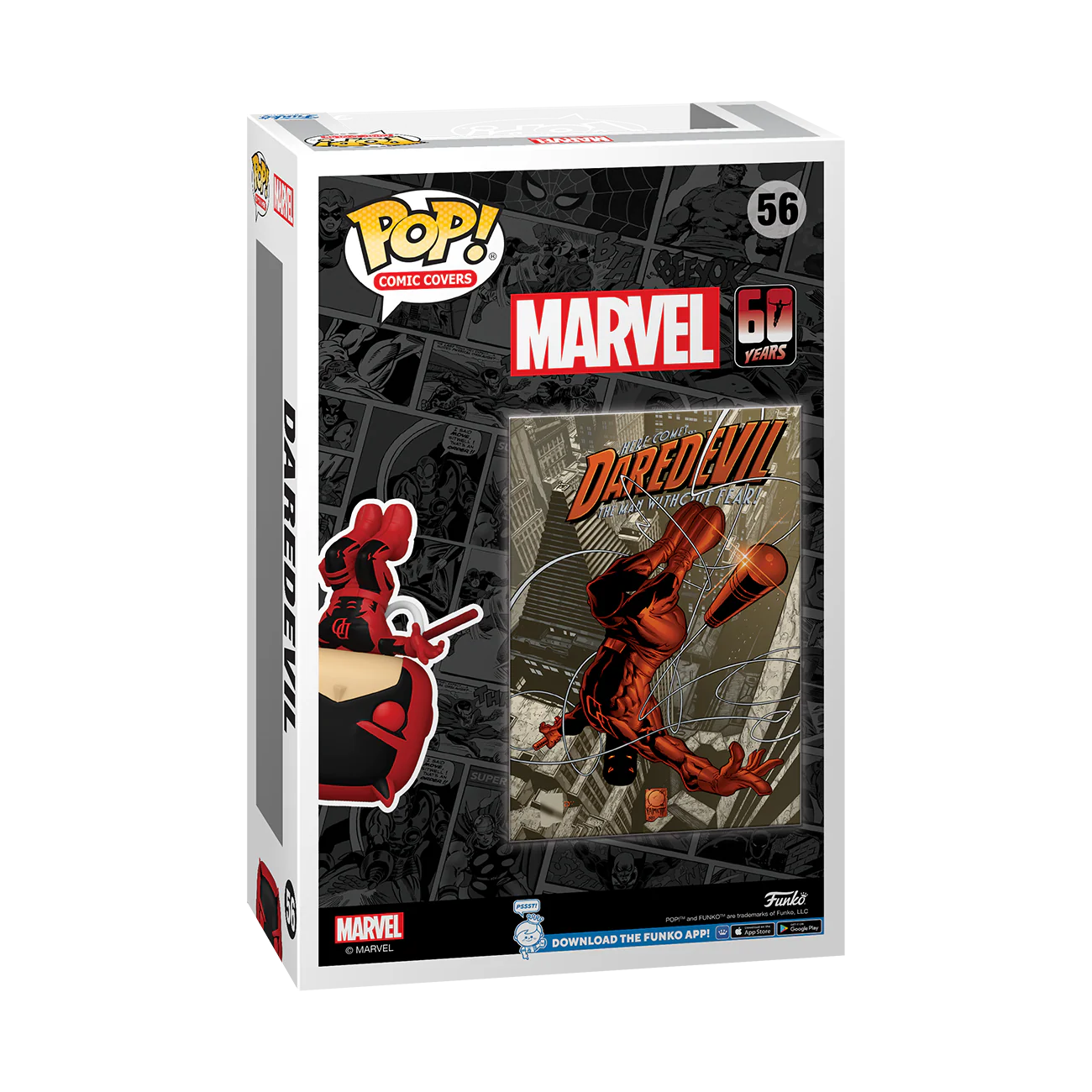 Daredevil #1 Marvel Funko Pop! Comic Cover Vinyl Figure - Image 3