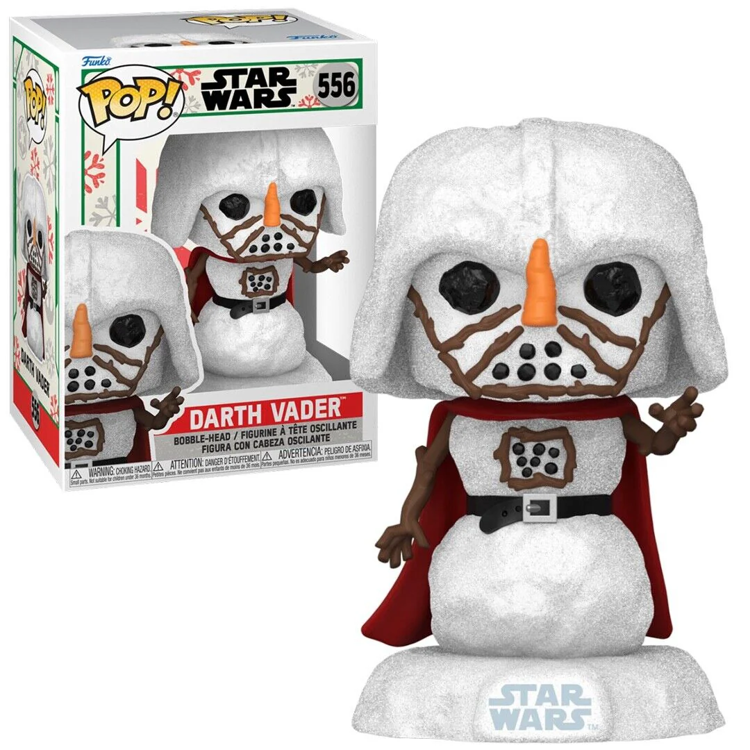 Darth Vader (Snow) Funko Pop! Star Wars Vinyl Figure - Image 3