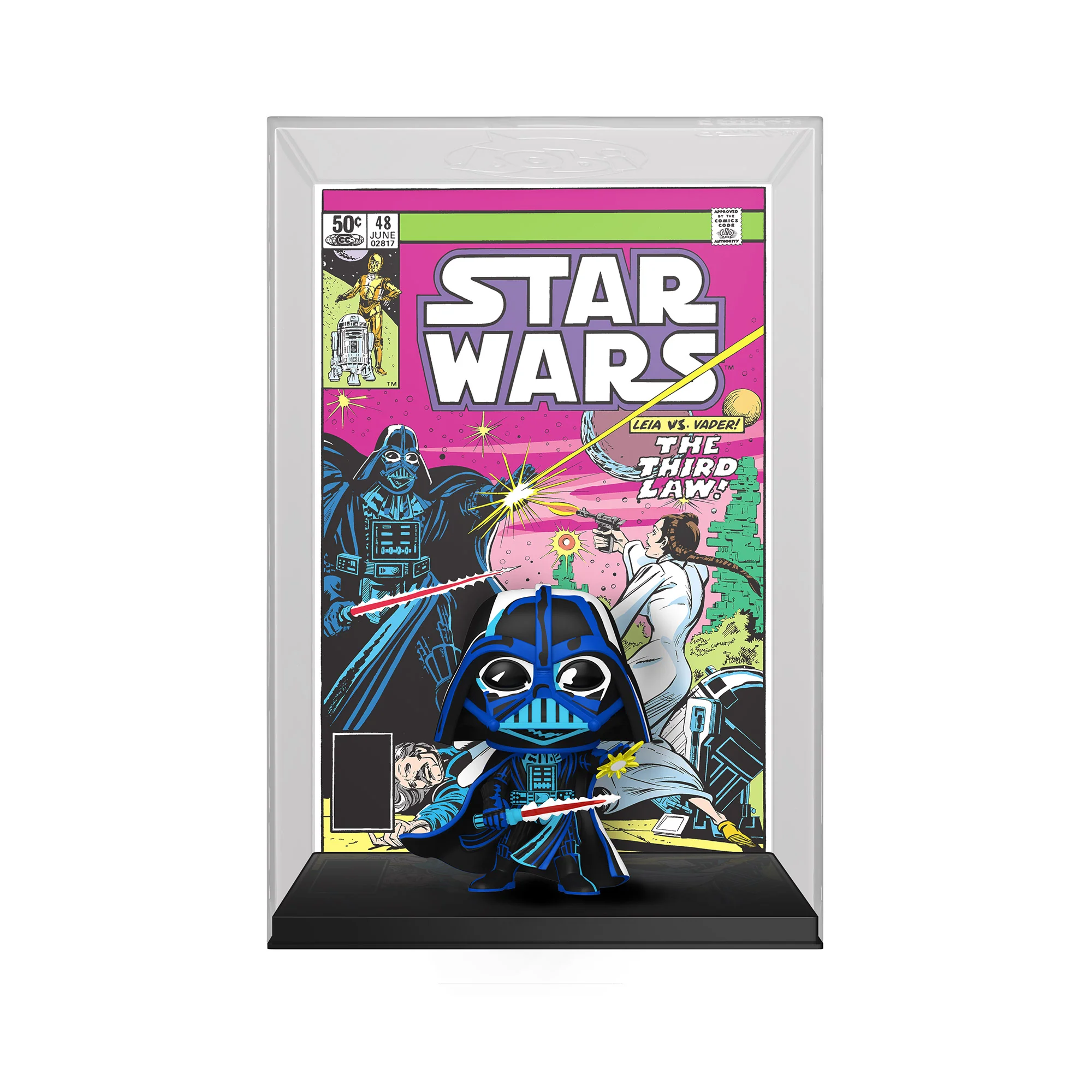 Darth Vader Star Wars Funko Pop! Comic Cover Vinyl Figure - Image 2