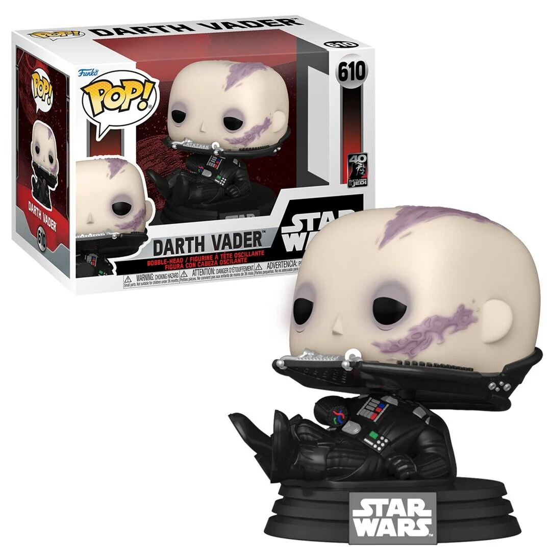 Darth Vader (Unmasked) Funko Pop! Star Wars Vinyl Figure