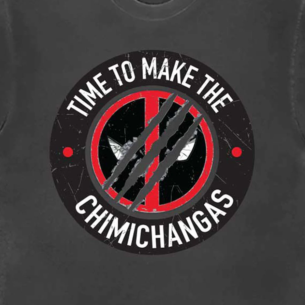 Deadpool Time to Make The Chimichangas T Shirt - Image 2