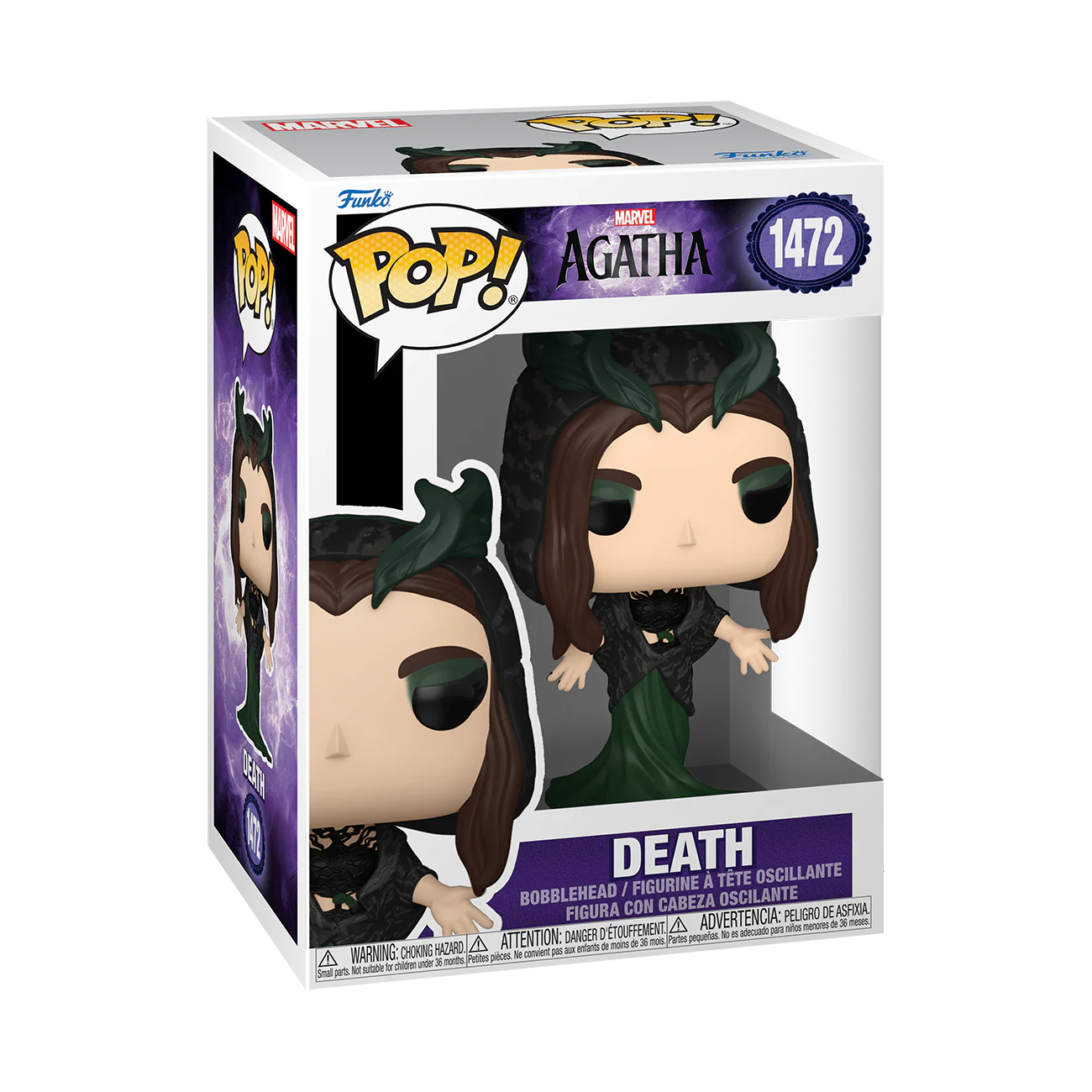 Death Agatha All Along Funko Pop! Marvel Vinyl Figure - Image 2