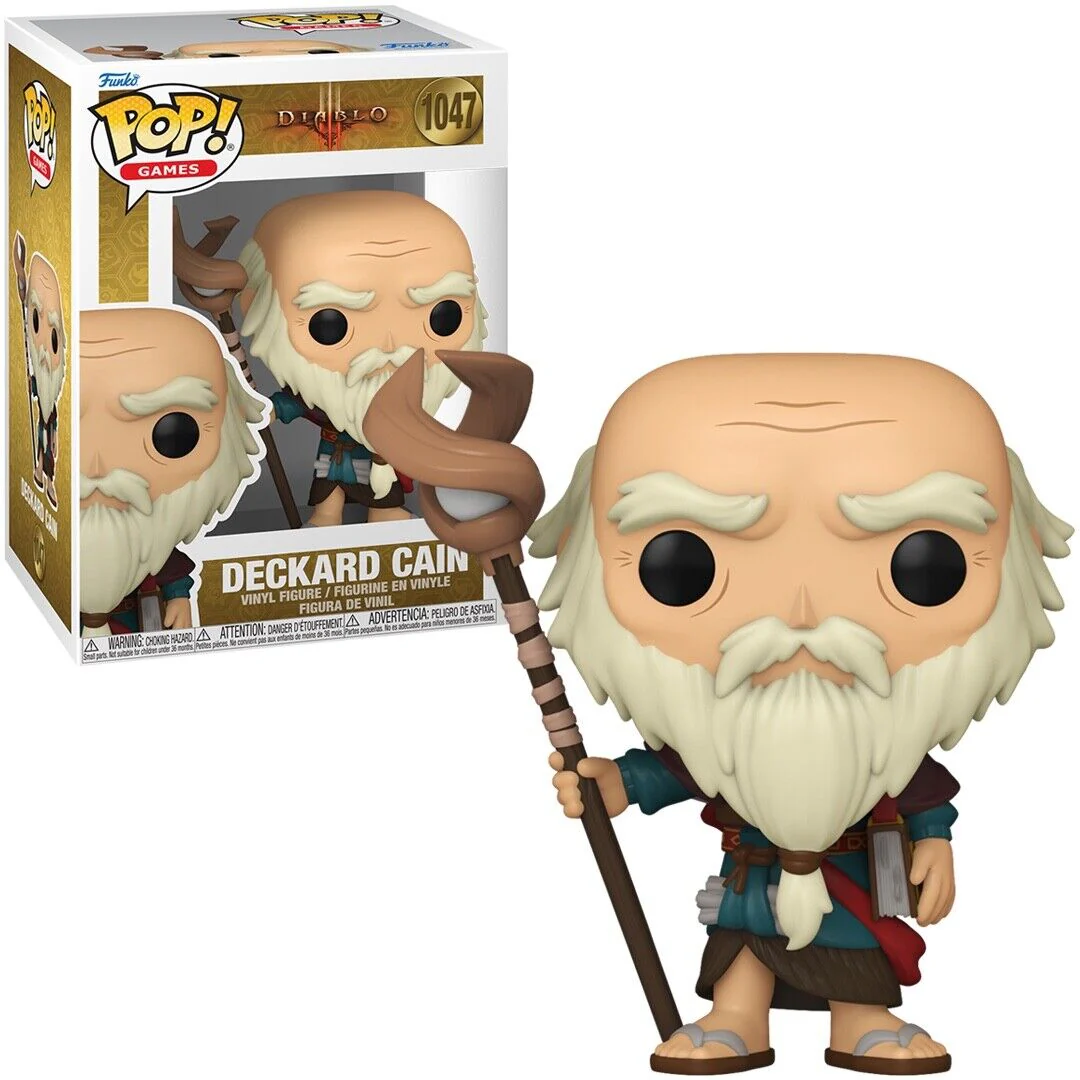 Deckard Cain Diablo 3 Funko Pop! Games Vinyl Figure