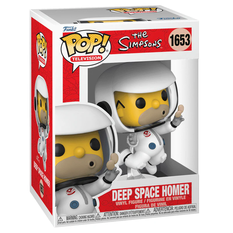 Deep Space Homer The Simpsons Funko Pop! TV Vinyl Figure - Image 3