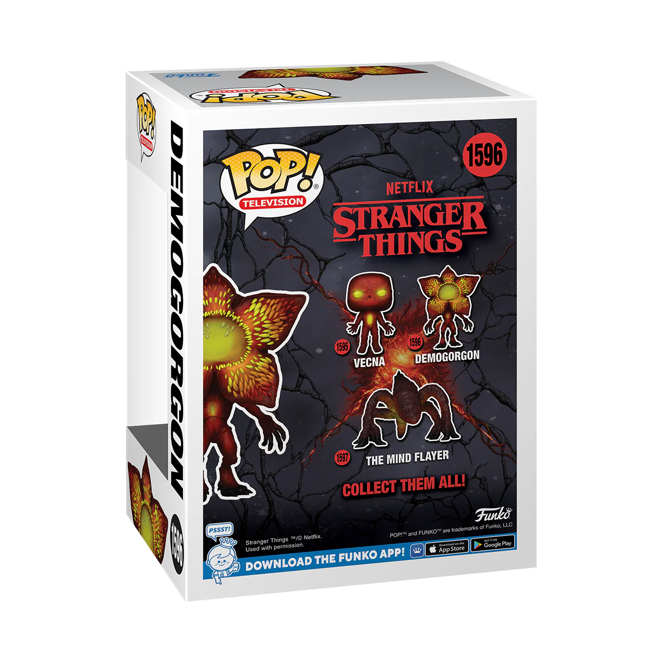 Demogorgon (Rift) Stranger Things Funko Pop! TV Vinyl Figure - Image 3