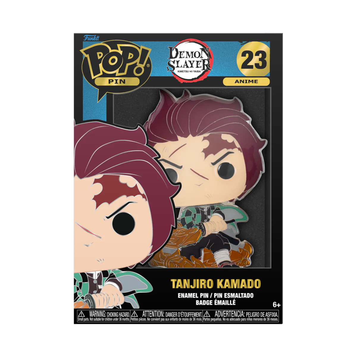 Demon Slayer Funko Pop! Anime Pin Bundle of 4 - Image 2