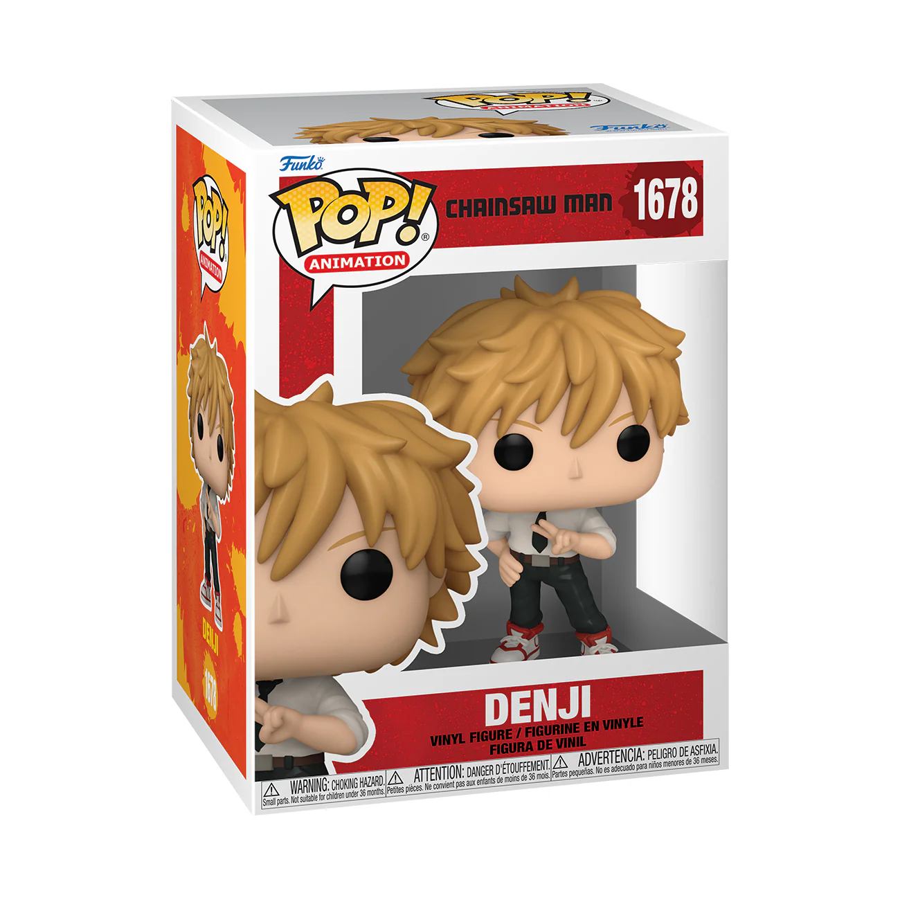 Denji Chainsaw Man Funko Pop! Anime Vinyl Figure - Image 3