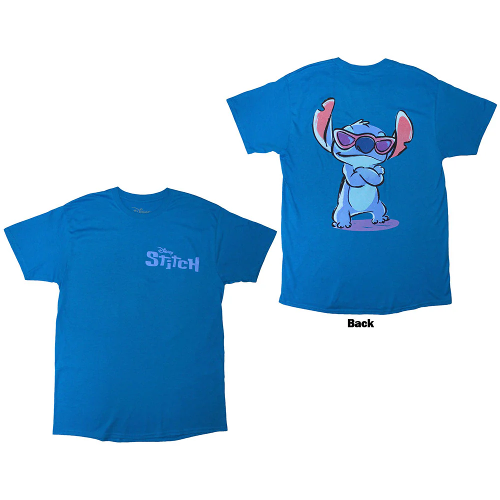 Disney Stitch Logo T Shirt - Image 3