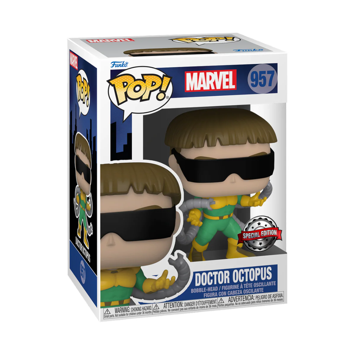 Doctor Octopus Spider-Man Funko Pop! Marvel Vinyl Figure - Image 3