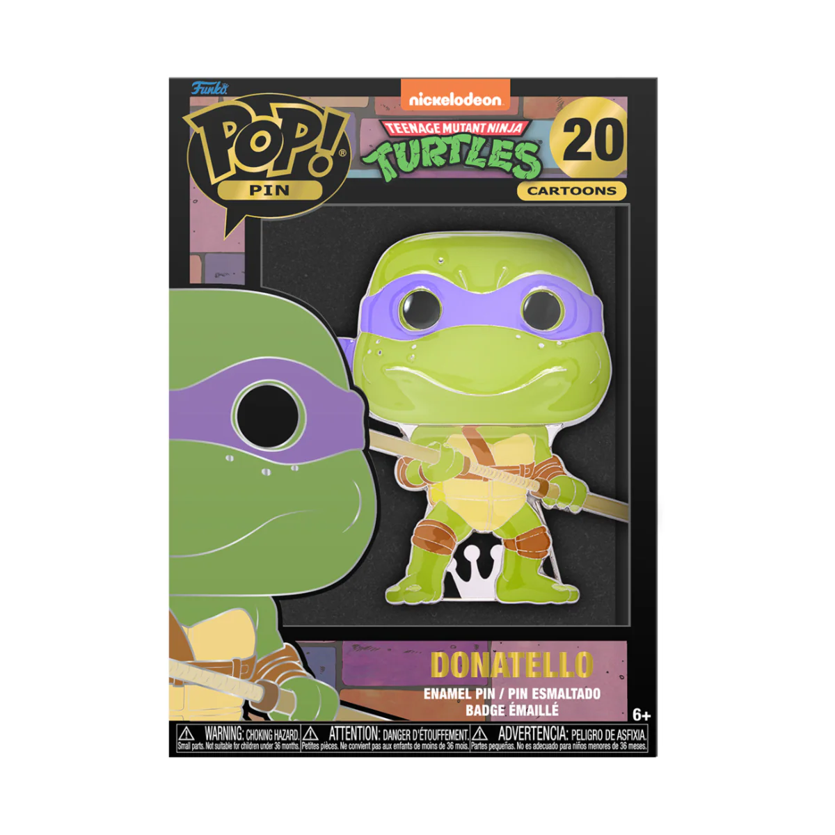 Donatello TMNT Funko Pop! Movies Pin - Image 2