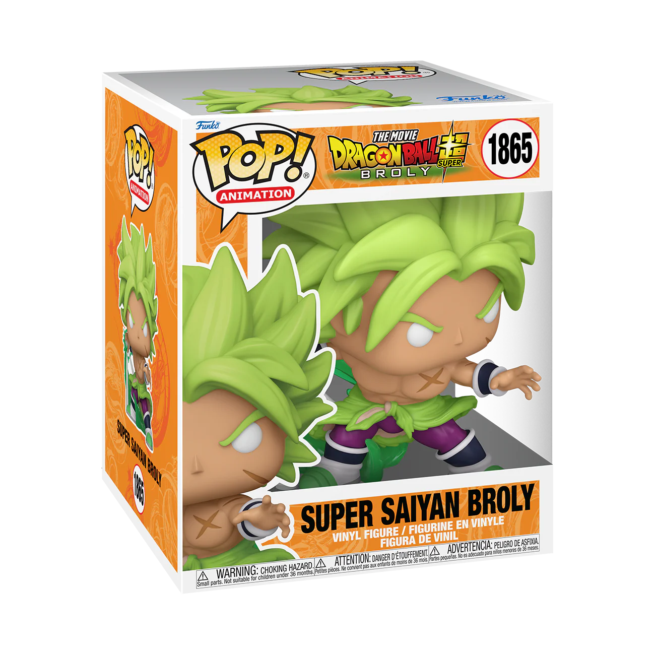 Super Saiyan Broly Dragon Ball Super: Broly Funko Pop! Super Vinyl Figure - Image 2