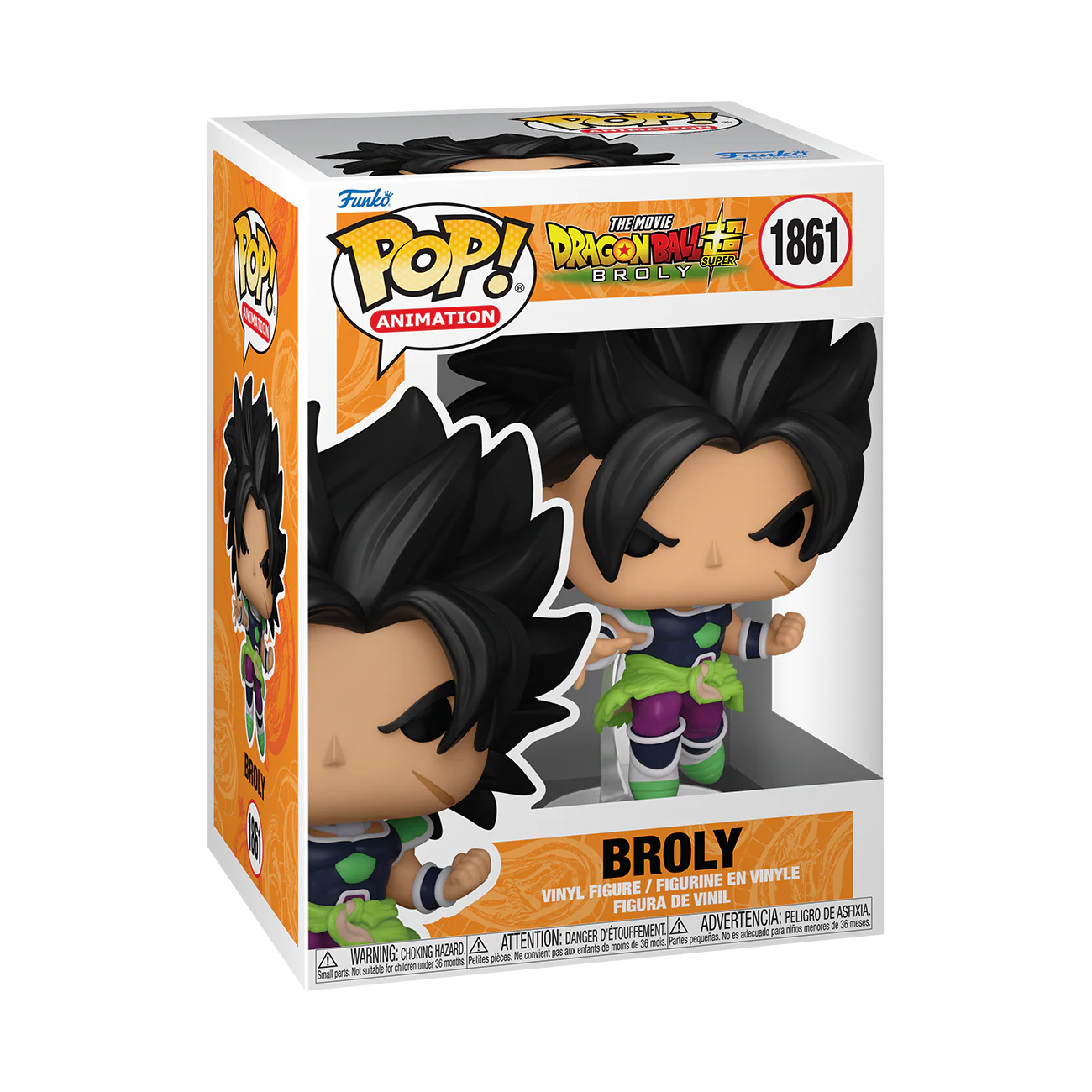 Dragon Ball Super: Broly Funko Pop! Anime Vinyl Figure Bundle of 6 - Image 7