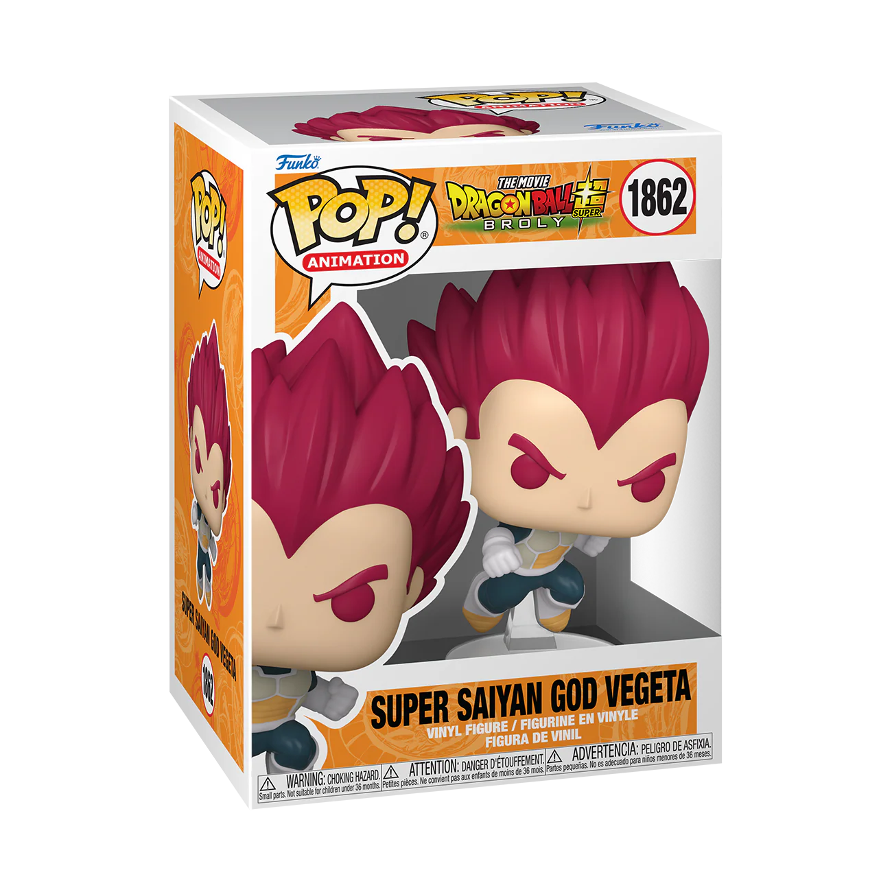 Dragon Ball Super: Broly Funko Pop! Anime Vinyl Figure Bundle of 6 - Image 9