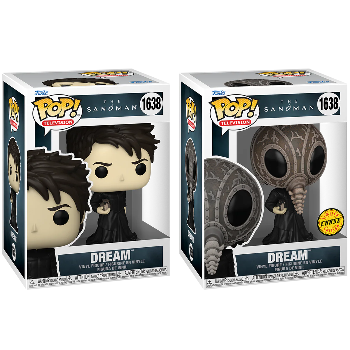 Dream Sandman Funko Pop! TV Vinyl Figure Common + Chase Bundle - Image 2