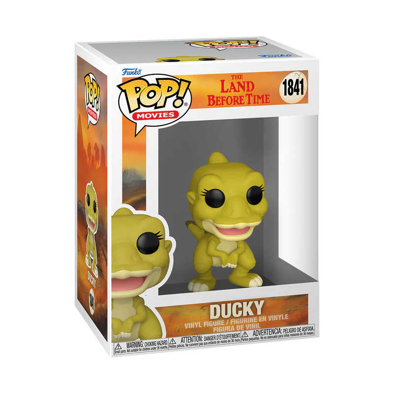 Ducky The Land Before Time Funko Pop! Movies Vinyl Figure - Image 2