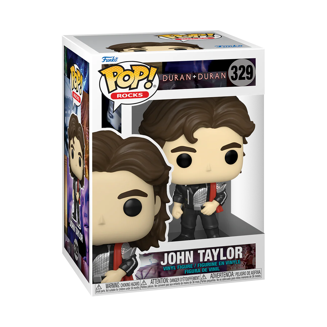 Duran Duran Funko Pop! Rocks Vinyl Figure Bundle of 5 - Image 5