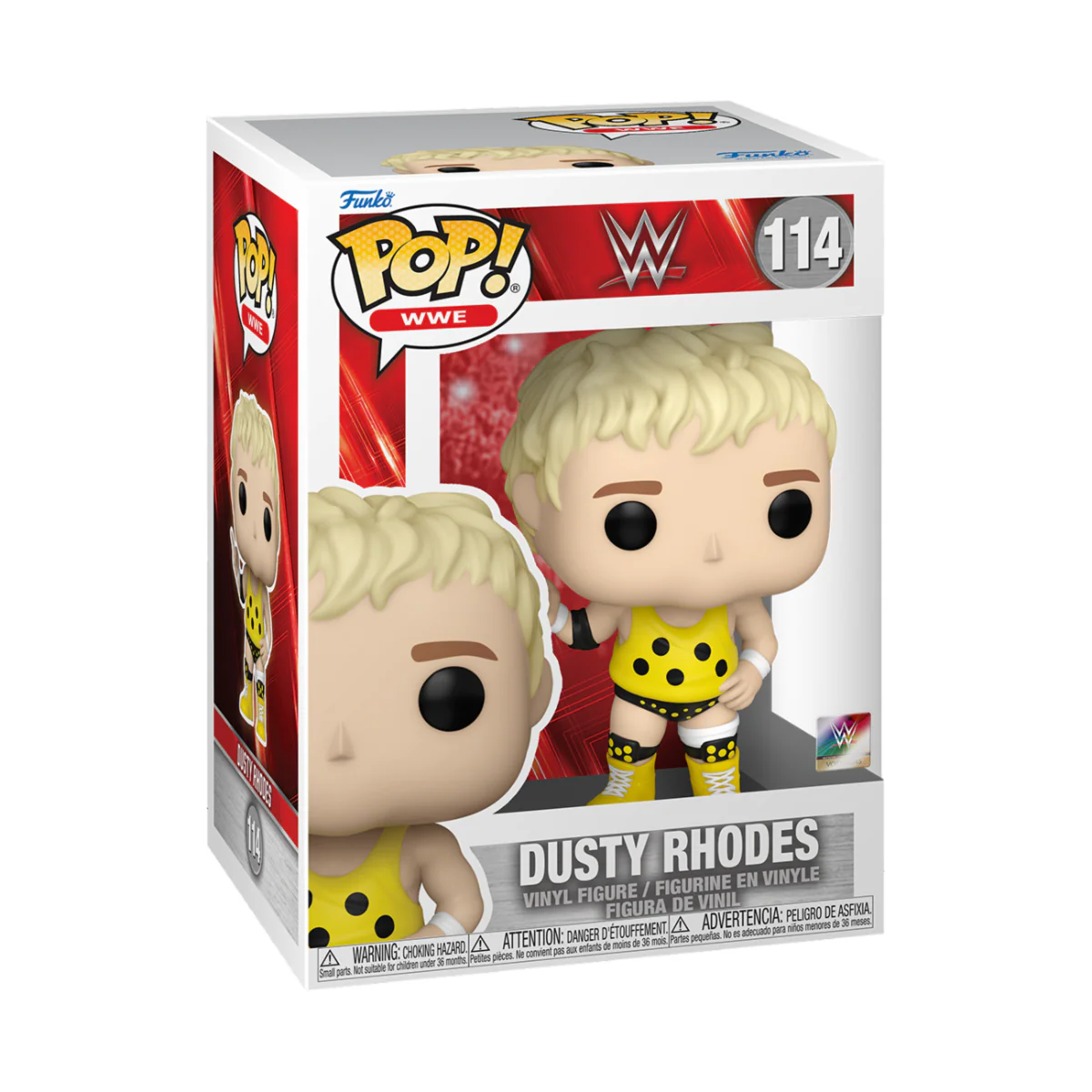 Dusty Rhodes Funko Pop! WWE Vinyl Figure - Image 3