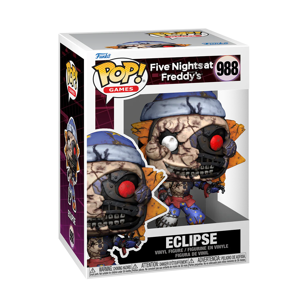 Eclipse Five Nights At Freddy's Funko Pop! Games Vinyl Figure - Image 2