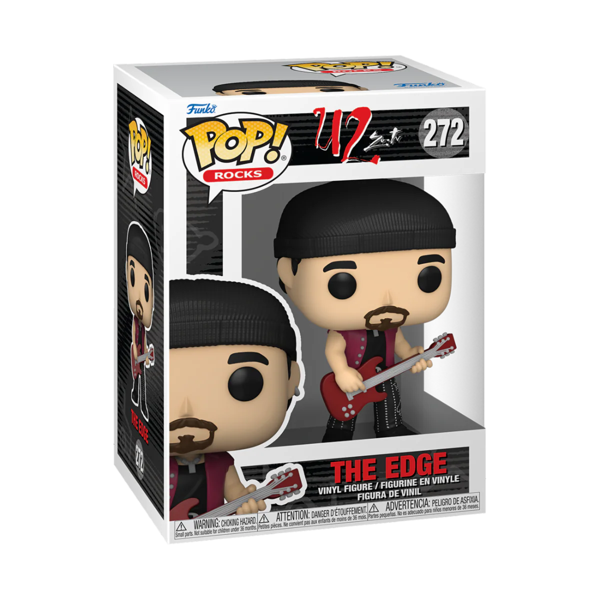Edge U2 (Zoo TV) Funko Pop! Rocks Vinyl Figure - Image 2