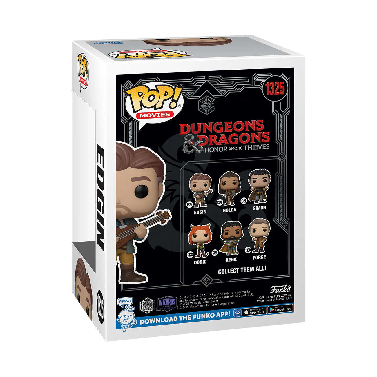 Edgin Dungeons & Dragons Funko Pop! Movies Vinyl Figure - Image 3