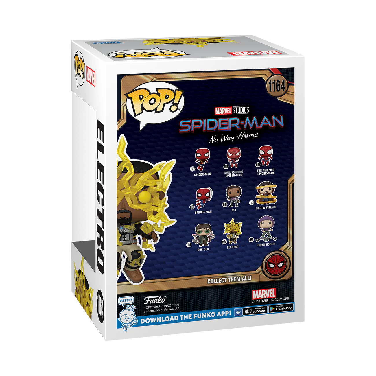 Electro (Glow) Spider-Man No Way Home Funko Pop! & Tee Box - Image 8