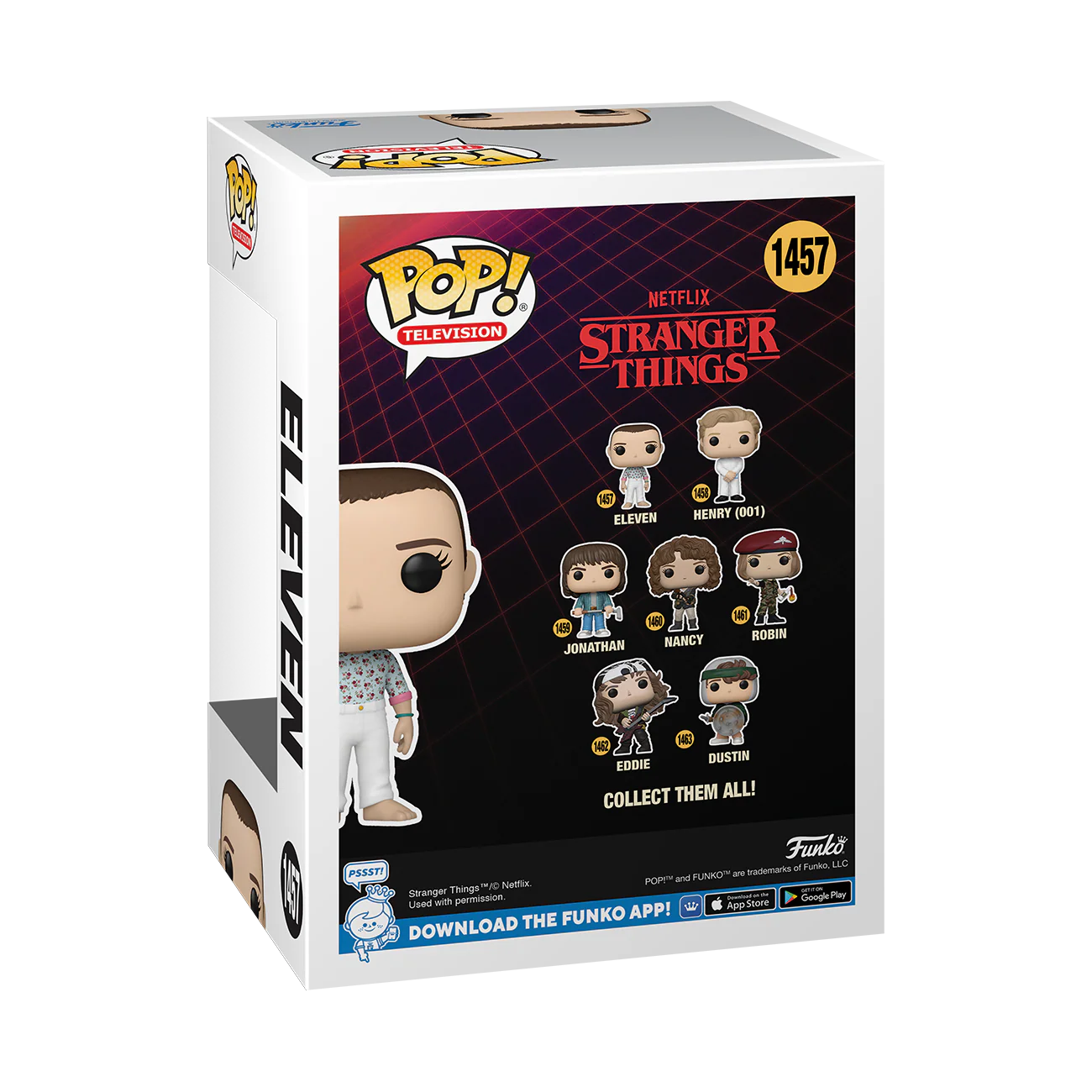 Eleven (Finale) Stranger Things S4 Funko Pop! TV Vinyl Figure Common + Chase Bundle - Image 7