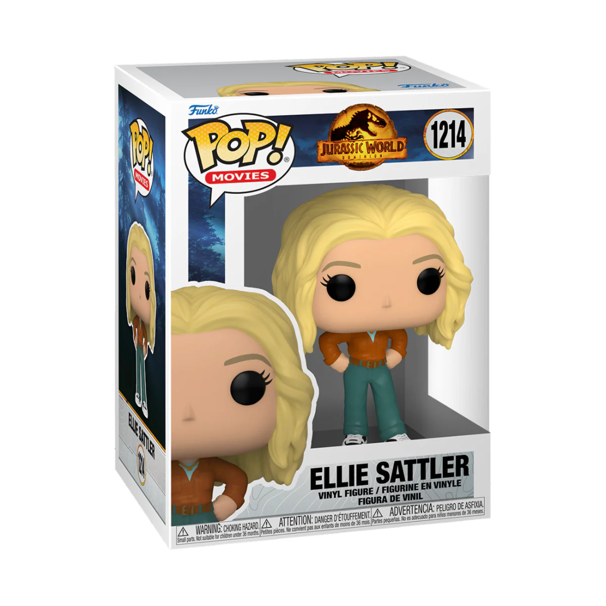 Ellie Sattler Jurassic World Dominion Funko Pop! Movies Vinyl Figure - Image 2