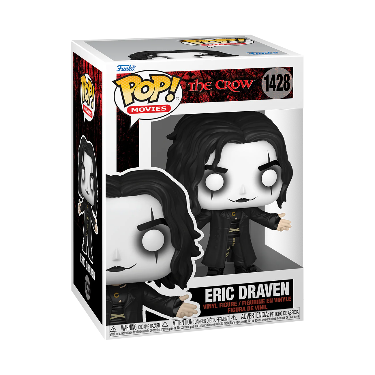 Eric Draven The Crow Funko Pop! Movies Vinyl Figure - Image 2