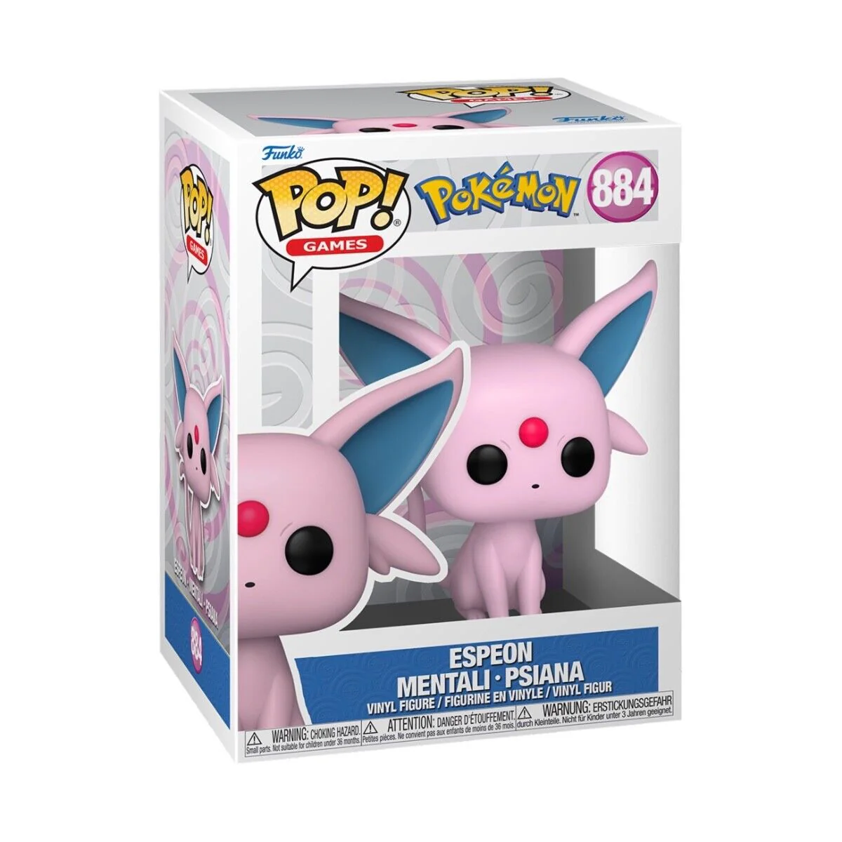 Espeon Pokemon Funko Pop! Games Vinyl Figure - Image 2