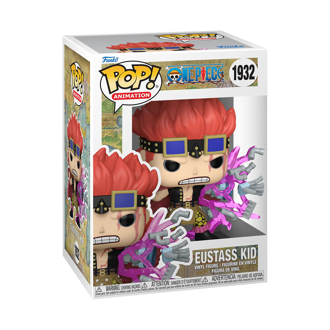 Eustass Kid with Awakening One Piece Funko Pop! Anime Vinyl Figure - Image 2