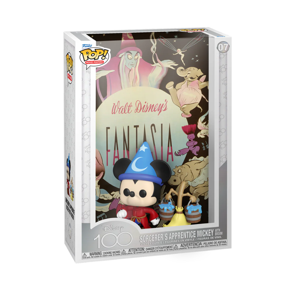 Fantasia Disney 100th Funko Pop! Movie Poster Vinyl Figure