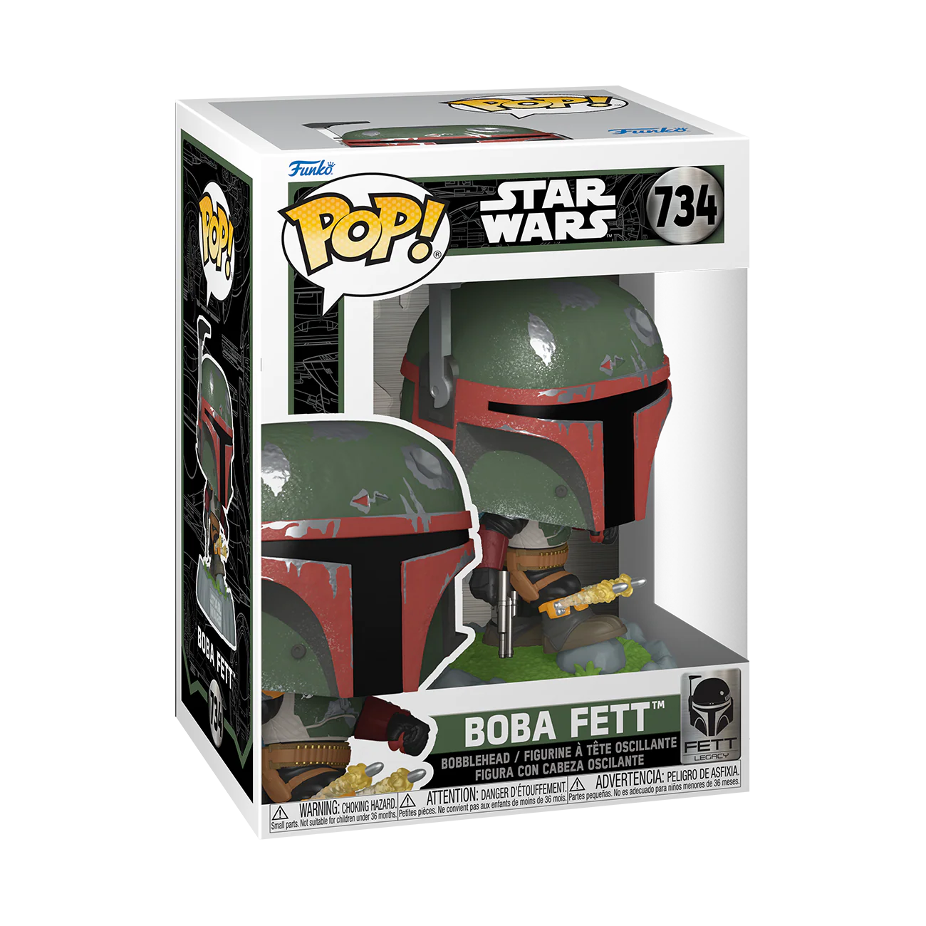 Fett Legacy Funko Pop! Star Wars Vinyl Figure Bundle of 4 - Image 3