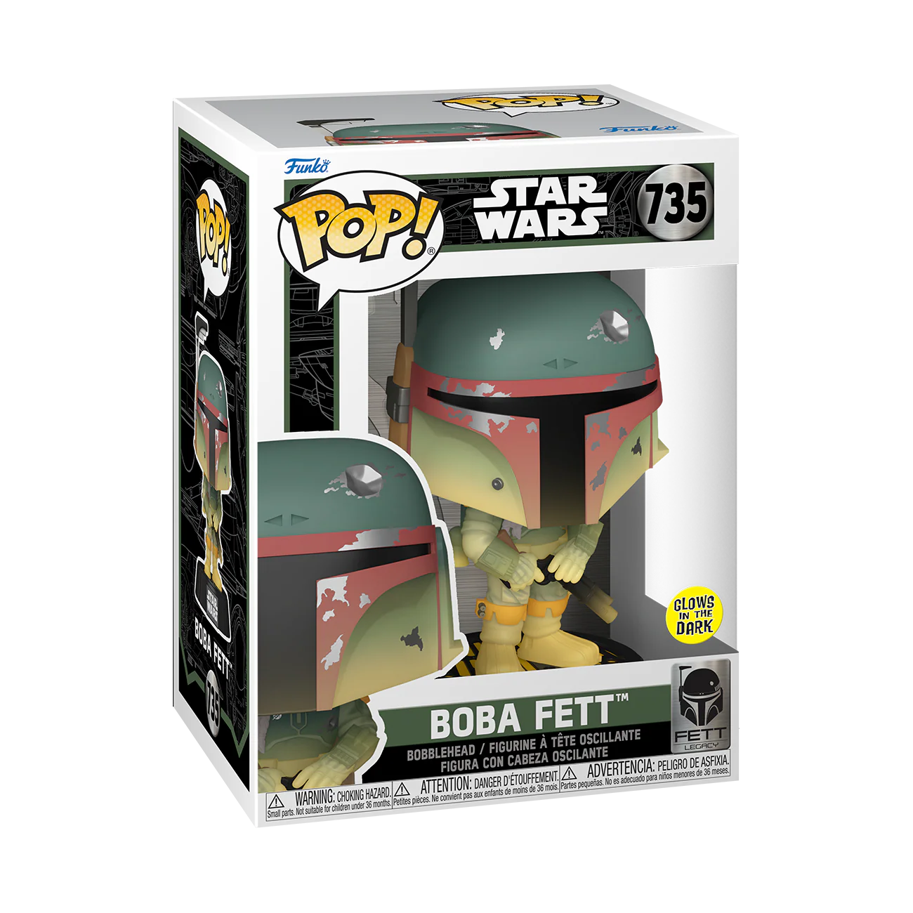 Fett Legacy Funko Pop! Star Wars Vinyl Figure Bundle of 4 - Image 6