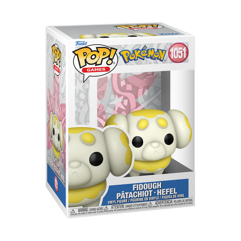 Fidough Pokemon Funko Pop! Games Vinyl Figure - Image 2