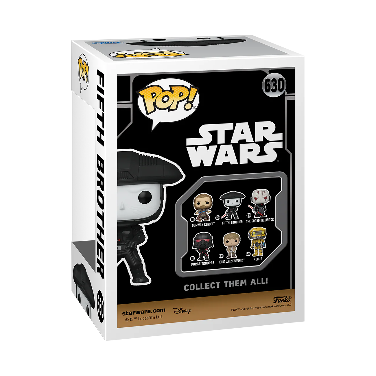 Fifth Brother Obi-Wan Kenobi Funko Pop! Star Wars Vinyl Figure - Image 3