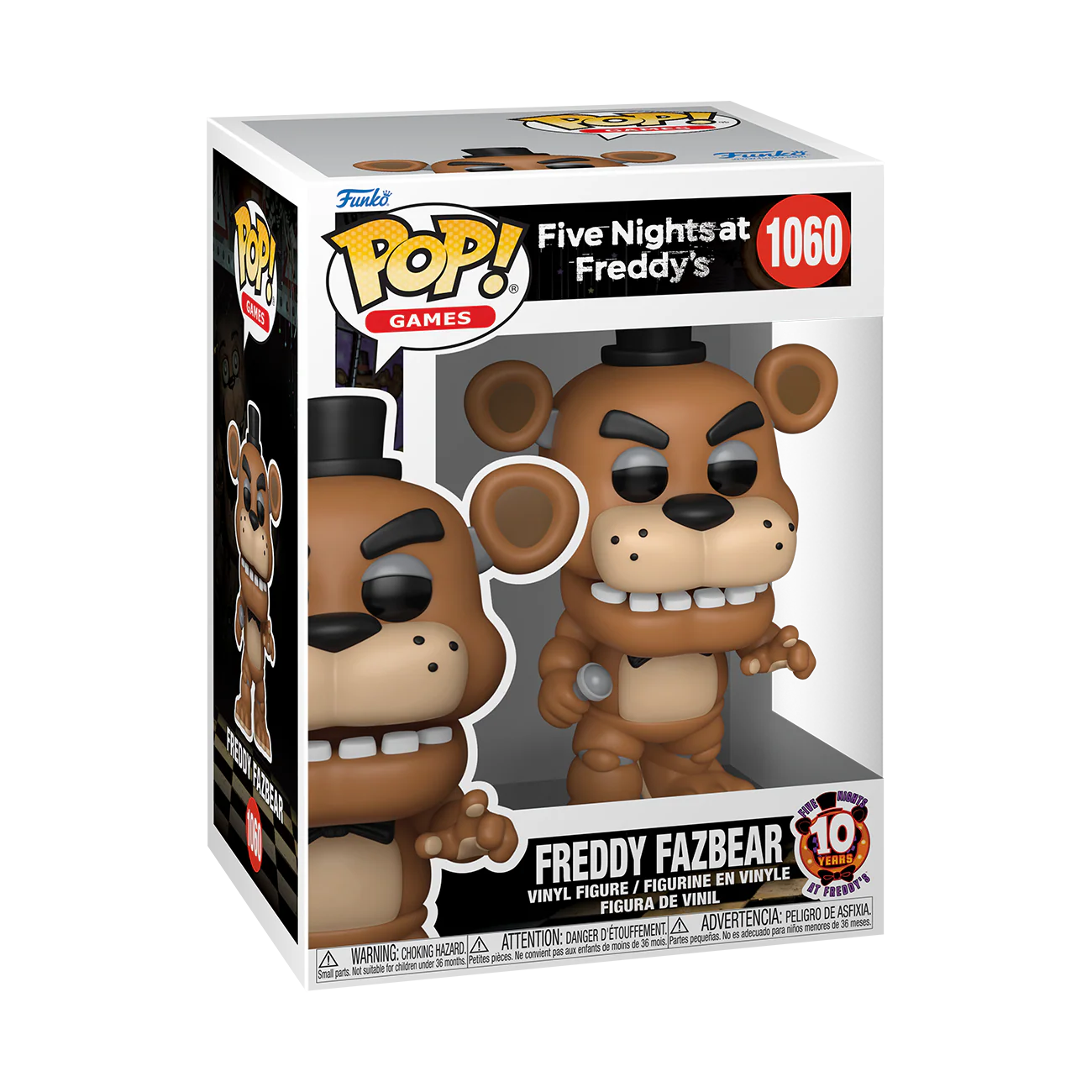 Five Nights at Freddy's 10 Years Funko Pop! Games Vinyl Figure Bundle of 4 - Image 4