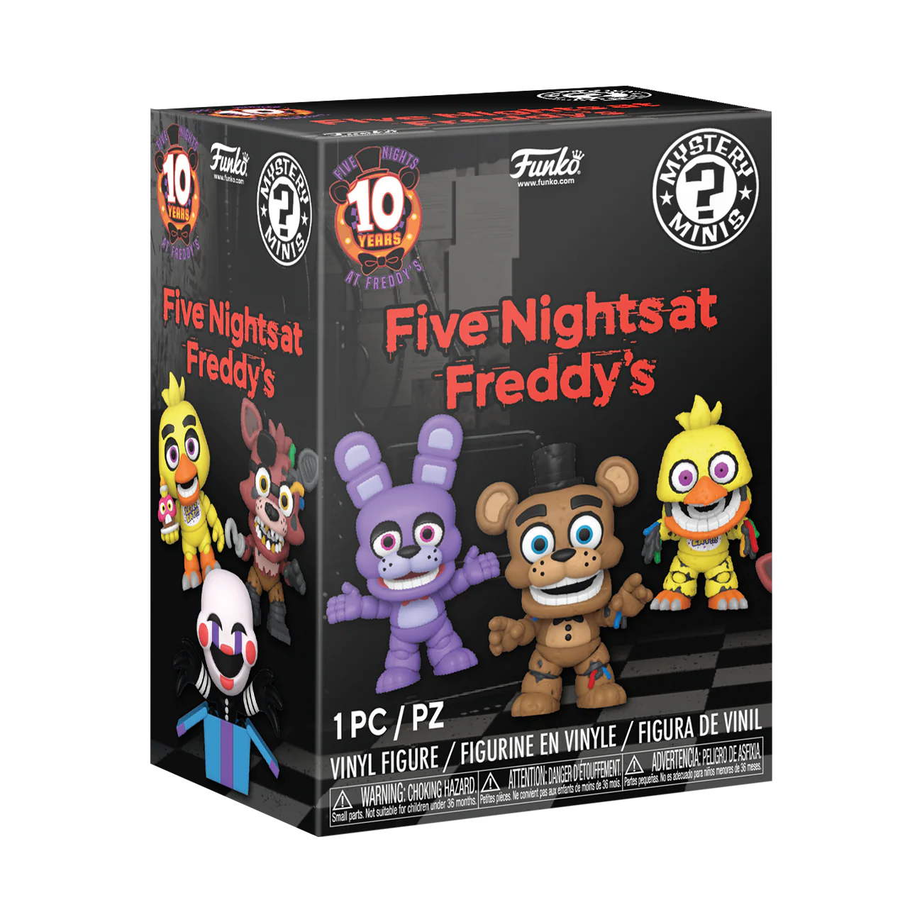 Five Nights At Freddy's (10 Years) Funko Mystery Minis Vinyl Figure - Image 3