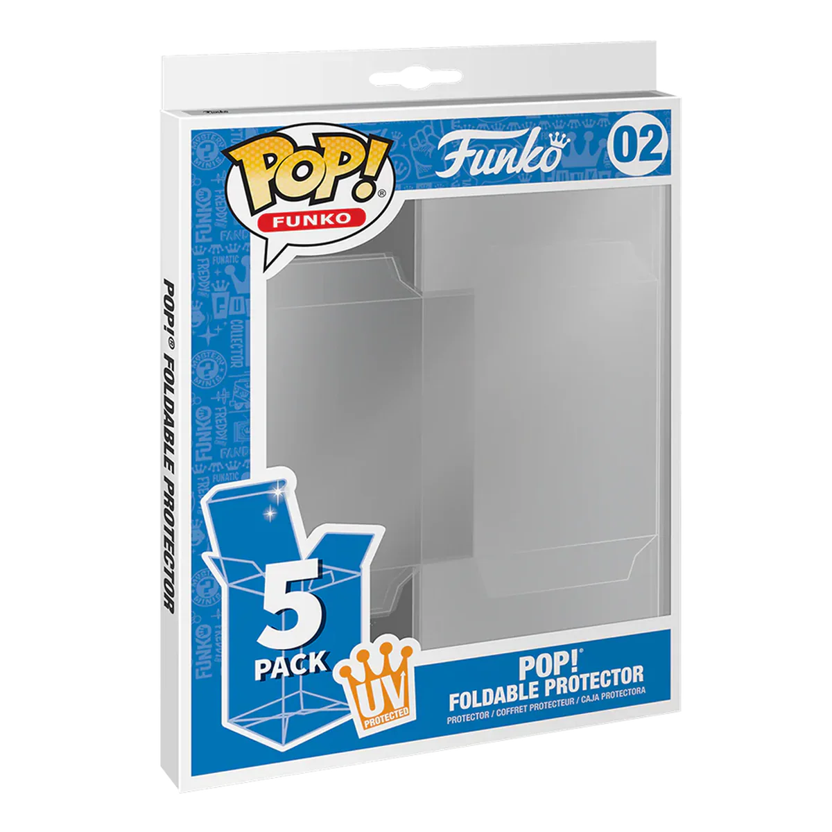 Foldable Funko Pop! Vinyl Protectors 5 Pack