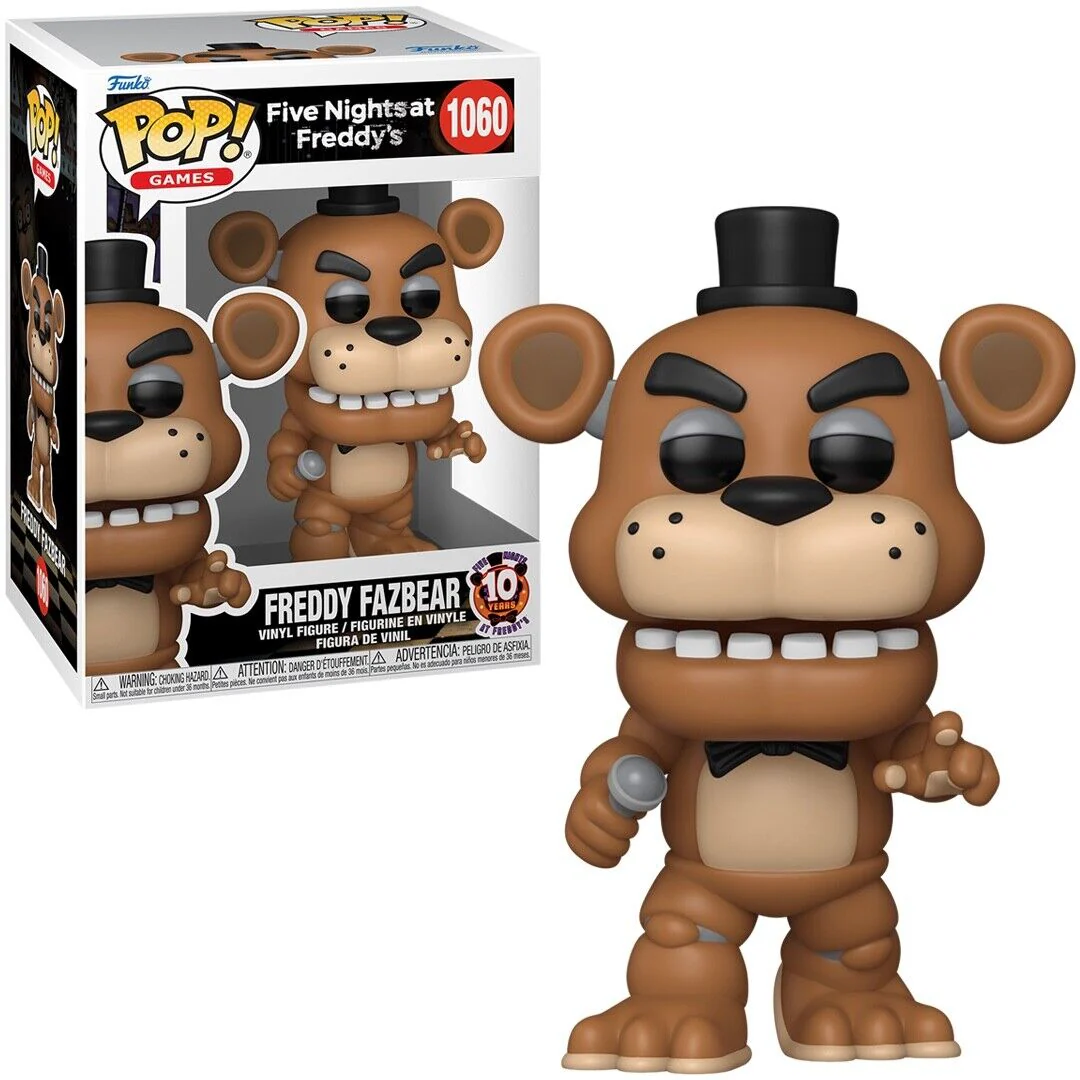 Freddy Five Nights at Freddy's 10 Years Funko Pop! Games Vinyl Figure