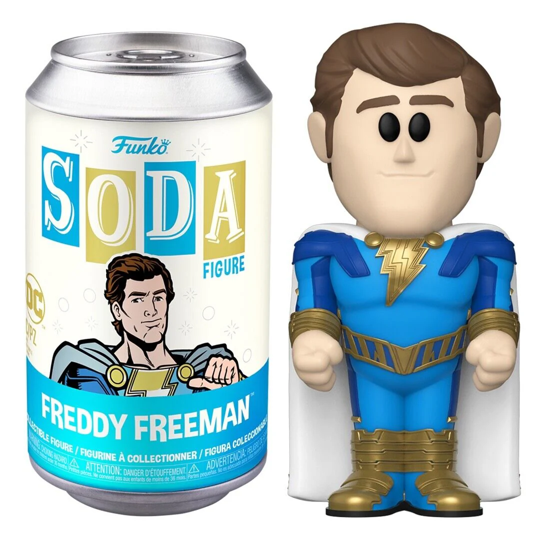Freddy Shazam DC Comics Funko Vinyl Soda Figure