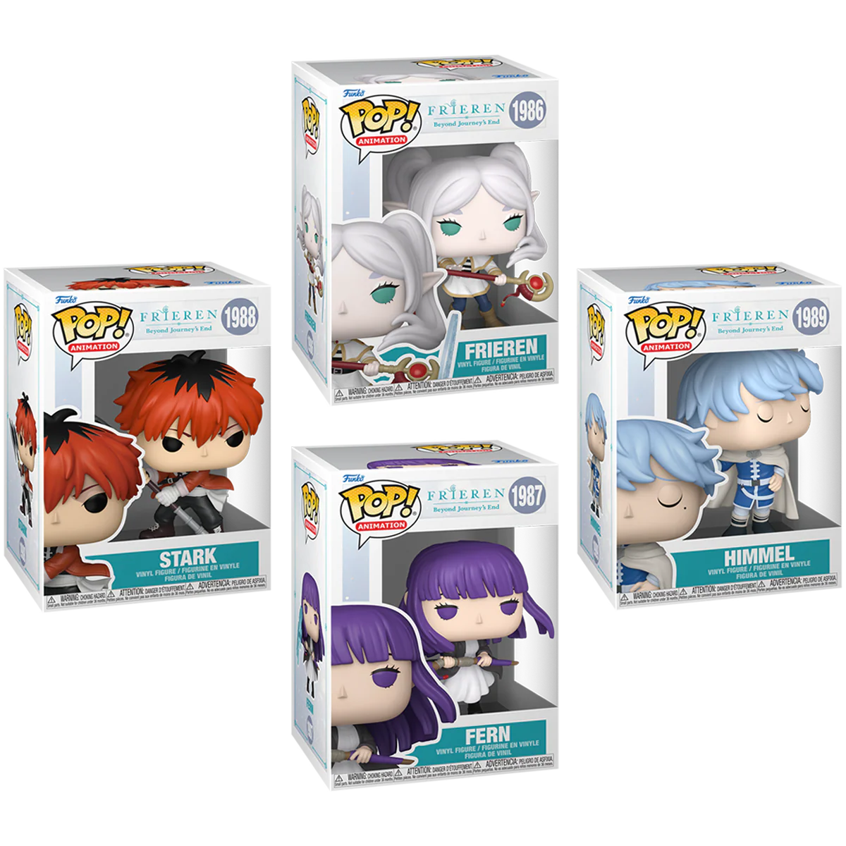 Frieren Funko Pop! Anime Vinyl Figure Bundle of 4 - Image 2